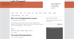Desktop Screenshot of letscoupon.bangordailynews.com