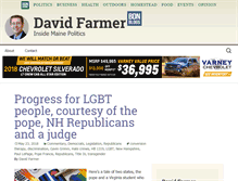 Tablet Screenshot of davidfarmer.bangordailynews.com