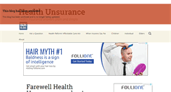 Desktop Screenshot of healthunsurance.bangordailynews.com