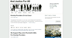 Desktop Screenshot of andjusticeforall.bangordailynews.com