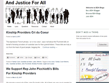 Tablet Screenshot of andjusticeforall.bangordailynews.com