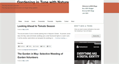 Desktop Screenshot of gardeningintunewithnature.bangordailynews.com