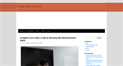 Desktop Screenshot of joeltalksmovies.bangordailynews.com