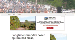 Desktop Screenshot of getpumpedwithryan.bangordailynews.com