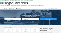 Desktop Screenshot of jobs.bangordailynews.com